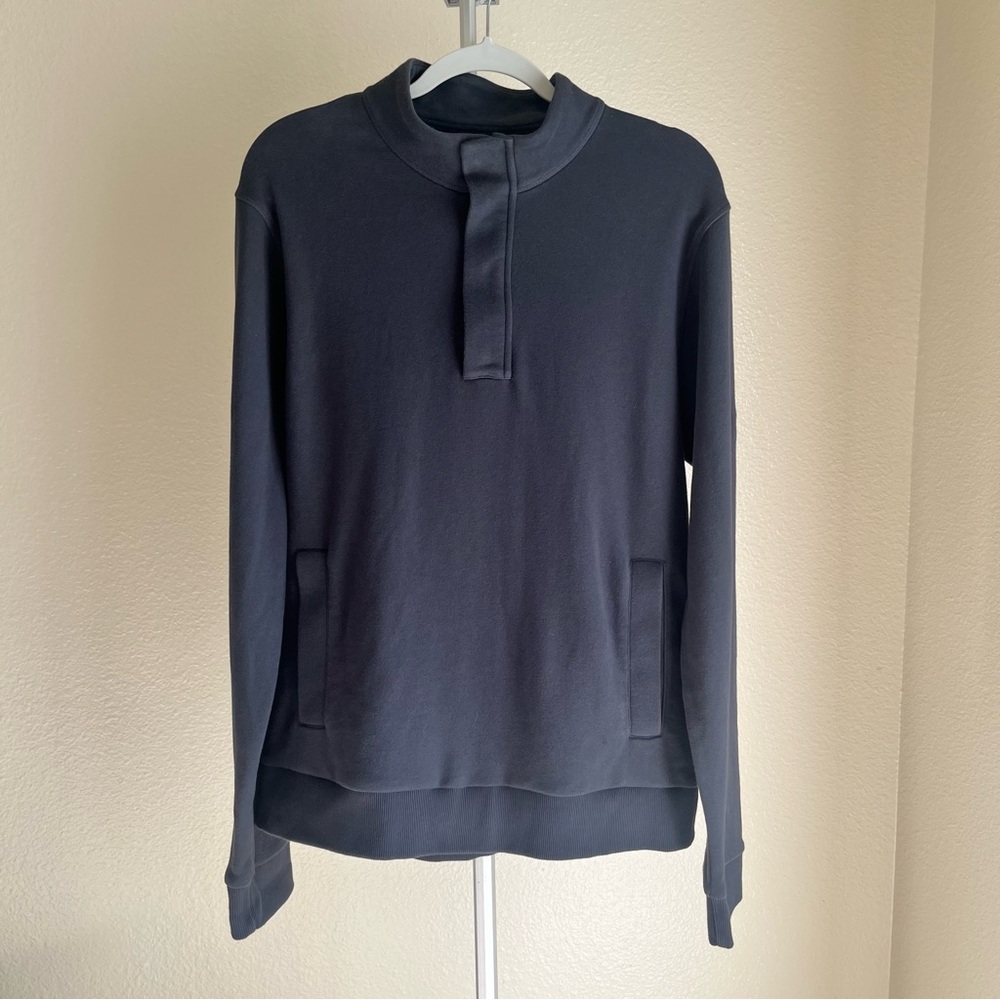 Vuori Cypress 1/4 Zip Sweatshirt Grey Size M